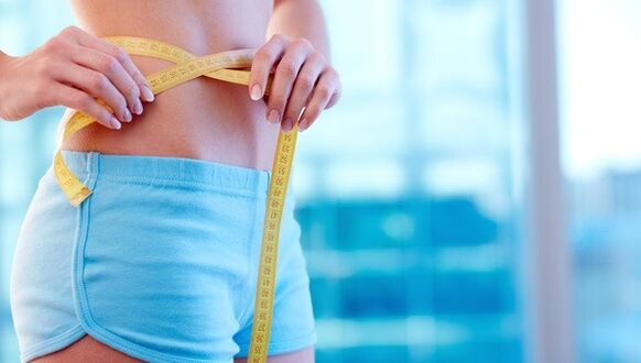 waist measurements while losing weight